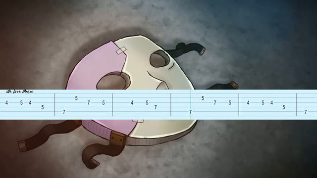 Sally Face - Theme Song: Memories and Dreams Guitar Tab смотреть онлайн