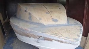 Лодка из фанеры и стеклоткани своими руками. Север 520 ч. 6