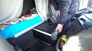 Что внутри кабины Daf XF?