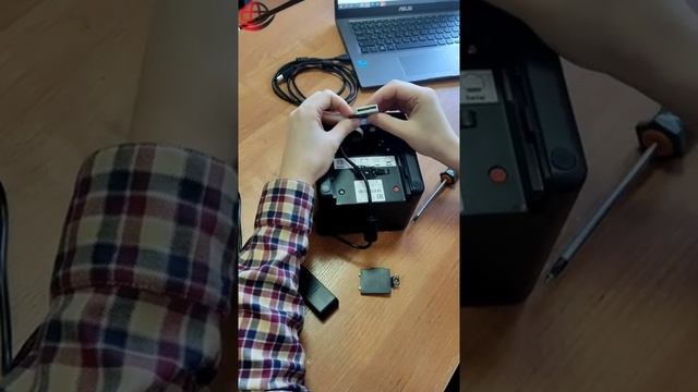 Установка Фискального накопителя в онлайн кассу АТОЛ 22v2!