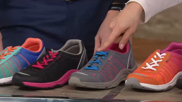 Vionic Orthotic Mesh Walking Sneakers - Alliance on QVC смотреть онлайн