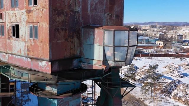Последний "Фламинго". Кран-монстр советской эпохи.