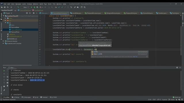 Part 4 - LocalDateTime - Java Date Time API смотреть онлайн