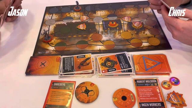 Daredevil vs Muldoon/InGen (Jason vs Chris) | Unmatched смотреть онлайн