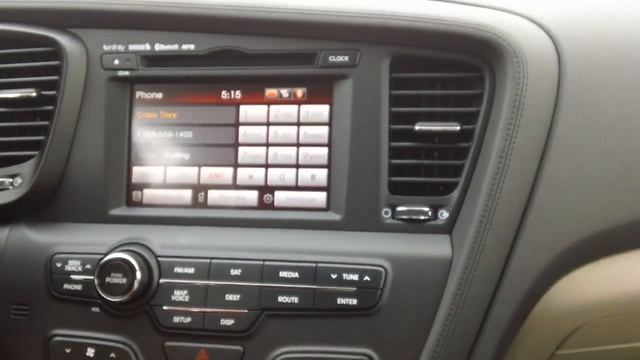 How To Make A Phone Call From the New 2012 Kia Optima смотреть онлайн
