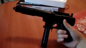 Обзор игрушечного пистолета тес-9