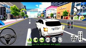 New Kia Sorento Power SUV Mercedes Benz Parking Practice At Auto Repair Shop - 3D Driving Class