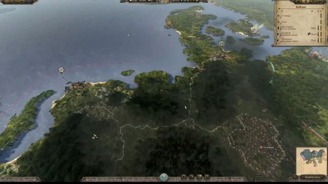 Total War ATTILA. Юты. Прохождение на Легенде 2 - Отбиваемся от врагов