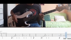 Kaikai Kitan - Eve (Bass Cover w/ Tabs)