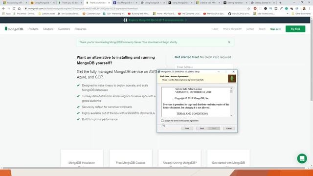 MongoDb Installation