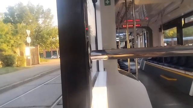 Поездка на Трамвае №46 В Депо Метрогородок–Малая Остроумовская Улица Москва 15 06 2023 День