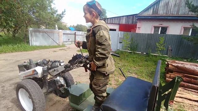 японский мотоблок с адаптером смотреть онлайн