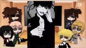 Aot reaction to Levi as Kaneki /реакция аот на Леви это Канеки