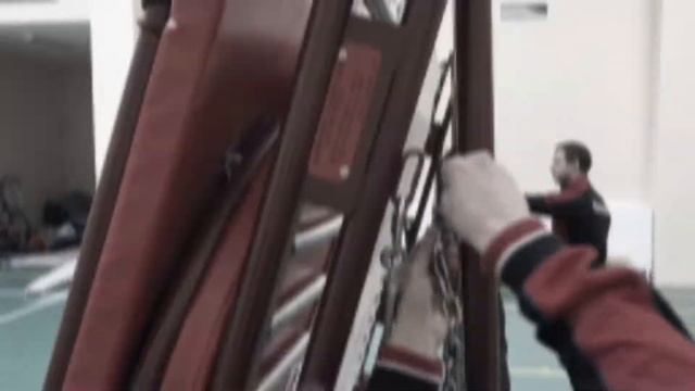 Батут Гимнастический "ЗВЕЗДА" (СКЛАДНОЙ) - гнутая рама (овальный профиль) - для "большого" спорта смотреть онлайн