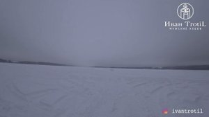 Зимняя рыбалка на квадроцикле Сокол Трофи на водохранилище с ночевкой. Часть 1.