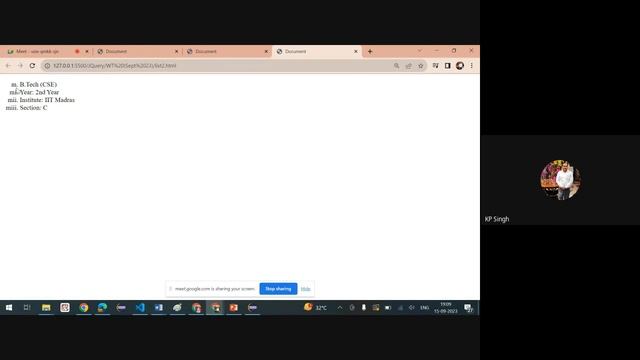 Class 3 | Full Stack Java Development| Study Comrade