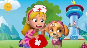 Paw Patrol On a Roll - boo boo song - Funny Cartoon animation / the boo boo song pawpatrol