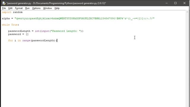 Satisfying Programming - Python Password Generator смотреть онлайн