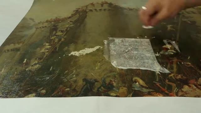 Реставрация масляной живописи.
