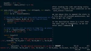 [Writeup] exploiting a race condition Tic-Toc-Tou challenge | Shellmates CTF