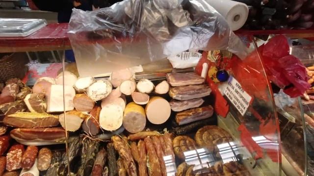 Ростов. Центральный рынок. Сало. Копчёности. Хамон. Окорок. Карбонад. Бастурма. Обзор. Май 2021 год