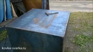 сварка теплоаккумулятора 750 литров для системы отопления частного дома