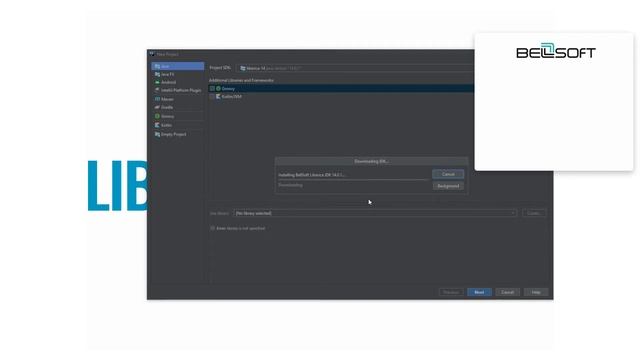 How to download Liberica in IntelliJ IDEA смотреть онлайн