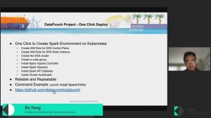 One Click to Run Apache Spark as a Service on Kubernetes - Bo Yang (DoK Day EU 2022)