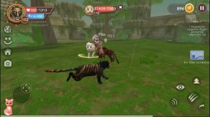 Побеждаем самого сильного БОССА ТИГОНА на тиграх в WildCraft