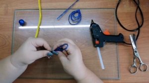 Ангел из синельной проволоки