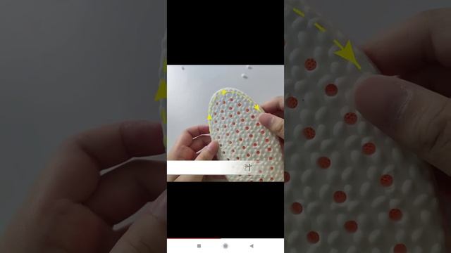 Стельки из пены с эффектом памяти.