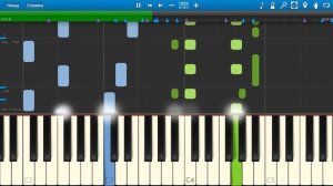 Катюша (на пианино Synthesia)