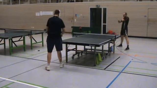TT Scheinfeld 2er Turnier 2015 5C Semifinale Tobias Flossmann Spvgg Erlangen 1