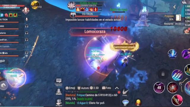 ESPEJISMO ESPECTRAL23 ZACKFAIR, OG-TRON, WOLFY, CAPTIAN, LALA Y ARBITRER. PERFECT WORLD MOBILE S30