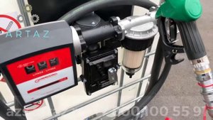 Мини АЗС для бензина 12 вольт с фильтром Piusi Артаз