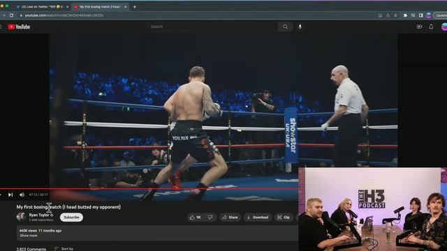 IDubbz react to Ryan Taylor head butting DK Money смотреть онлайн