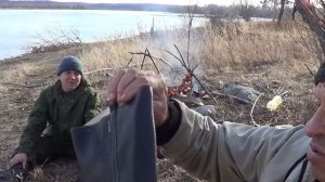 ?  Ичиги компании Поскряков, боевое тестирование по сопками, камням и воде.