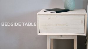 How to make these Modern Bedside Tables