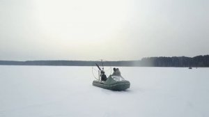 Аэролодка с двигателем Лифан