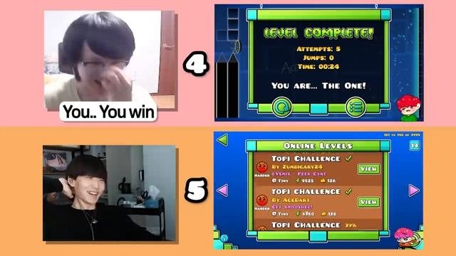Topi VS Rhythm Game TOP 100 Player | GD Race | Geometry Dash