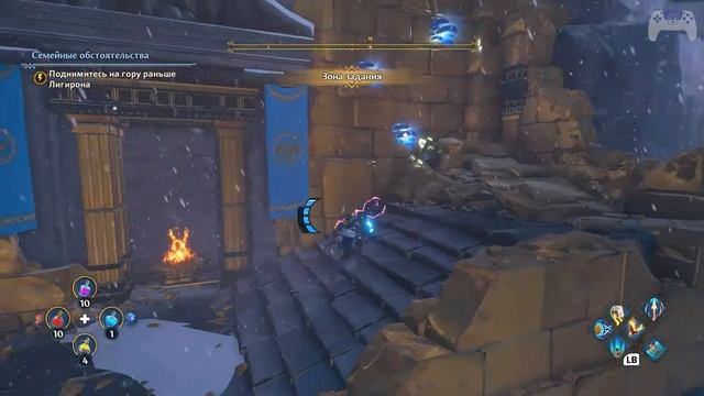 Immortals Fenyx Rising ➤ Прохождение #15 ➤ Поднимаемся на гору раньше Лигирона