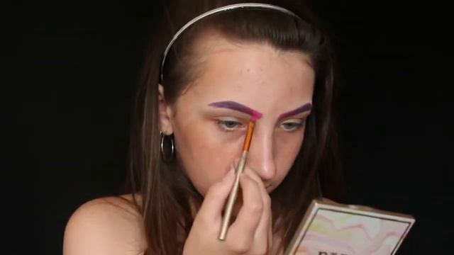 Recreating My First Instagram Video!!! ||Sophia FX|| Purple Skull Halloween Look смотреть онлайн