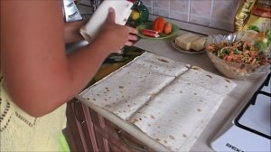 Роллы из лаваша. Быстрая и вкусная закуска из лаваша