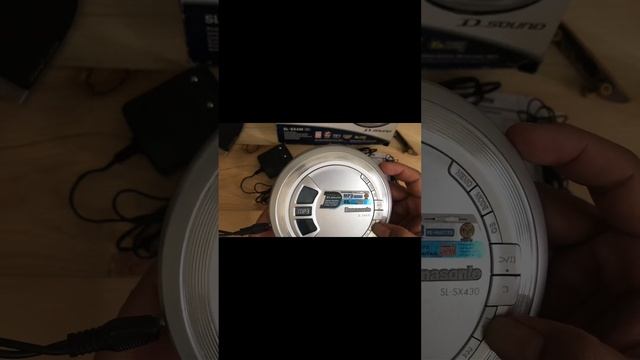 Unboxing discman Panasonic SL-SX430
