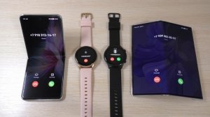 HUAWEI Mate Xs 2 & HUAWEI P50 Pocket & Smart Calling Watch Incoming Call