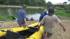 Сплав с Мобибой на пакрафте по реке Киржач