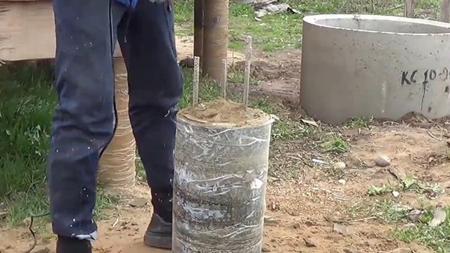 Как обрезать буронабивные сваи в горизонт