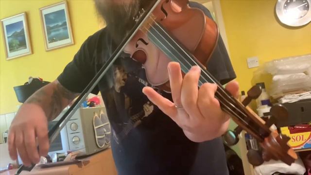 Jez King - Violin Teacher - King Of The Fairies (play through) смотреть онлайн