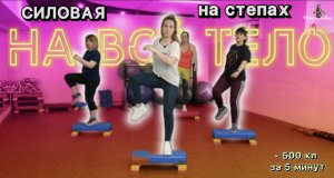 СИЛОВАЯ НА СТЕПАХ/ТРЕНИРОВКА НА ВСЁ ТЕЛО