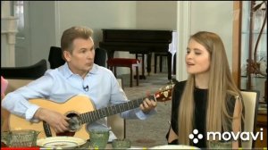 Устиния Малинина поёт на немецком языке